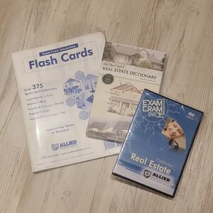 Real Estate Study Materials Set New California set